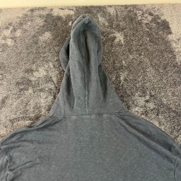 James Perse Pullover Hoodie Sweatshirt Supima Cotton Lightweight Raw Hem 1 NWT - Picture 10 of 11